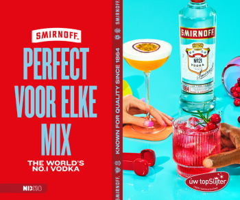 Smirnhoff vodka  - nummer 1 vodka - cocktail uw topSlijter nb (2)